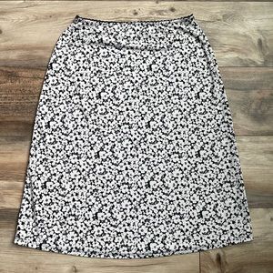 Gap Women’s Knee Length Skirt Floral Print Size Small
